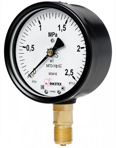 МП3-Уф 2,5 МПа кл.1,0 IP54 М20х1,5 БС УХЛ1 УТ000005093