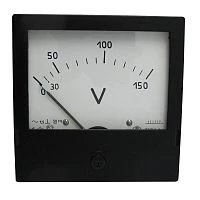Э365.1-1 кВ 125 110000/100В 1,5 Киловольтметр переменного тока 120х120 УТ000016114